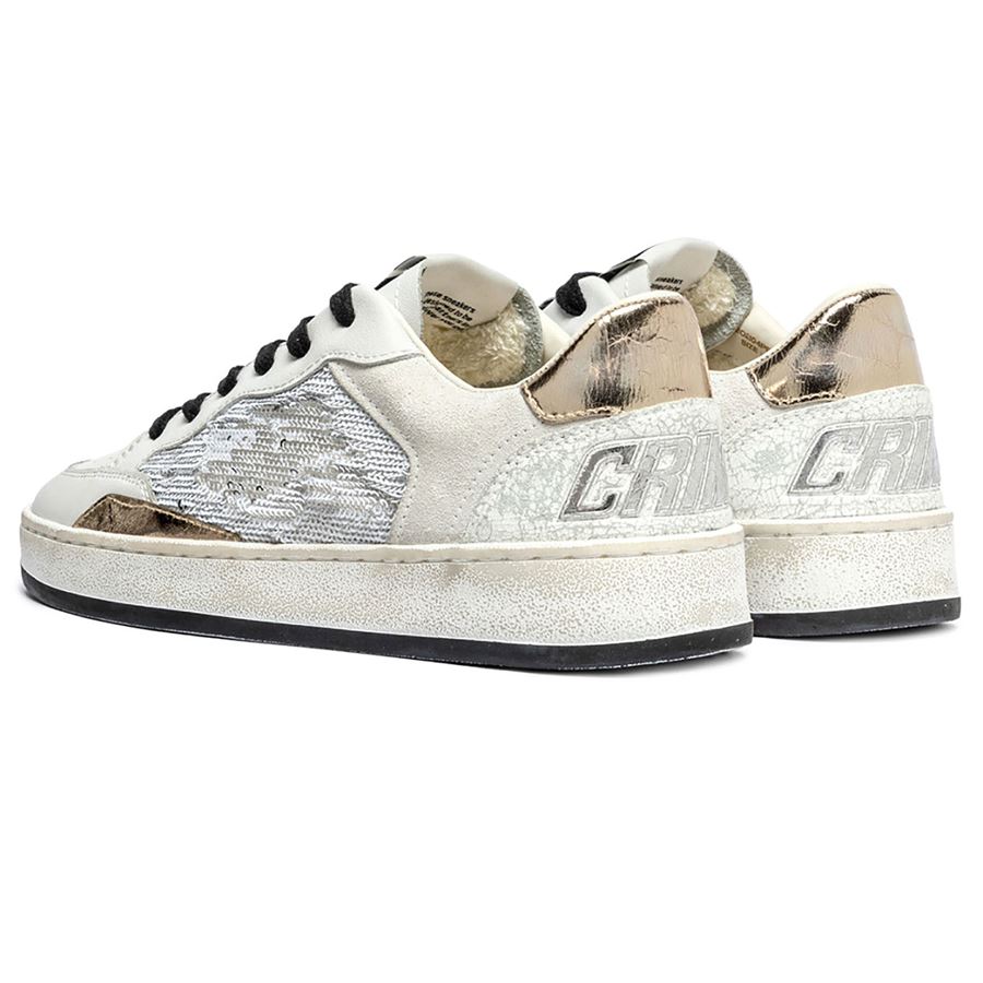 Chelsea Platinum Glow sneakers da donna Crime London | 20204PP7B10